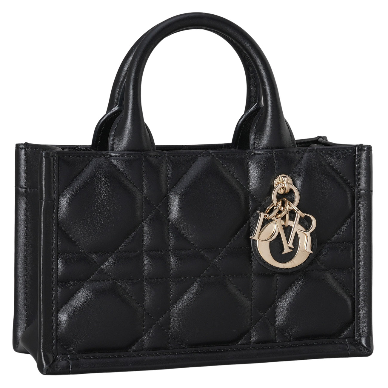 CHRISTIAN DIOR(USED)디올 레더 북토트 미니